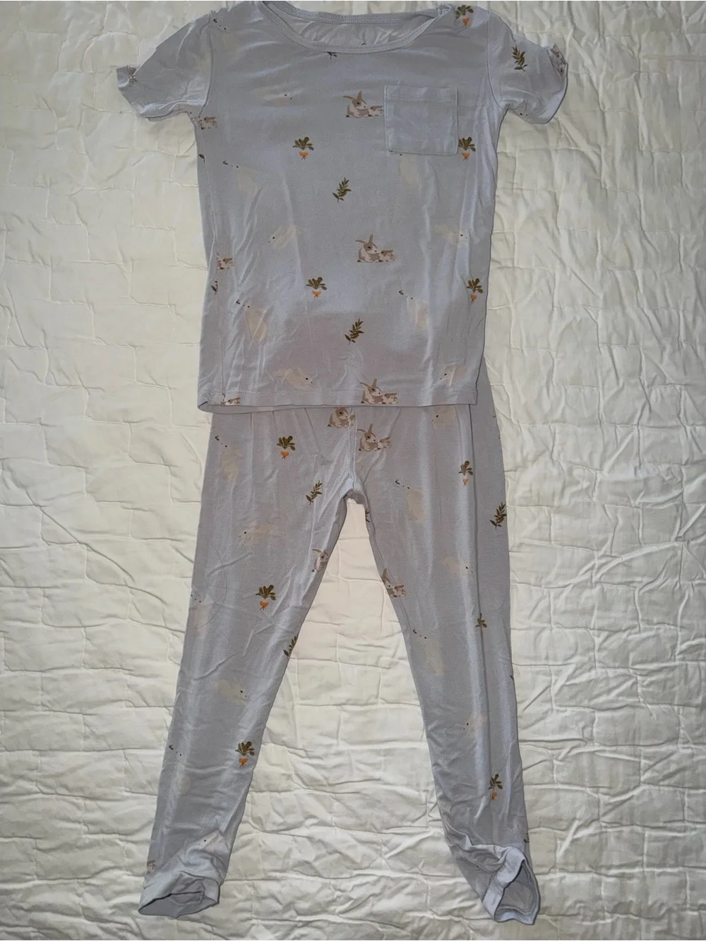 Kyte BABY Baby Blue Easter Bunny Pajama Set 5T